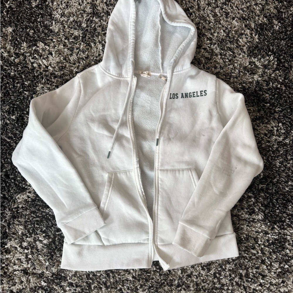 White Los Angeles Hoodie